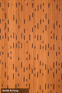 New bamboo panels from Smith & Fong are helping to reduce noise pollution in modern offices.