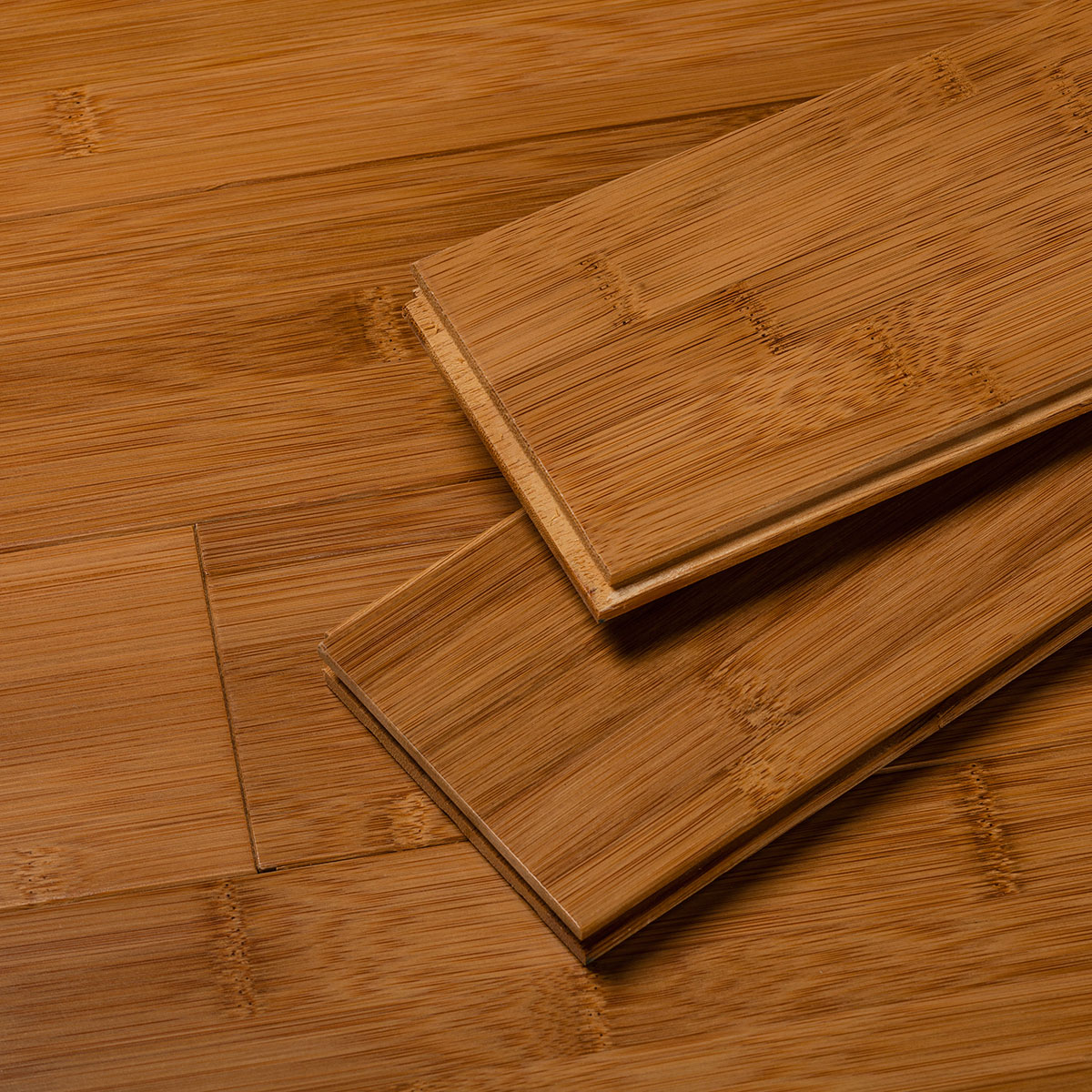 Amber Flat Grain Bamboo Flooring